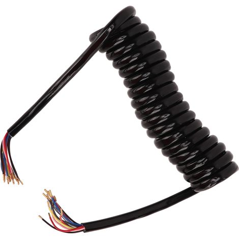 Câble prolongateur 13 conducteurs en cuivre 20AWG, gaine isolée 9.8ft, rallonge électrique flexible pour remorque (1/5)