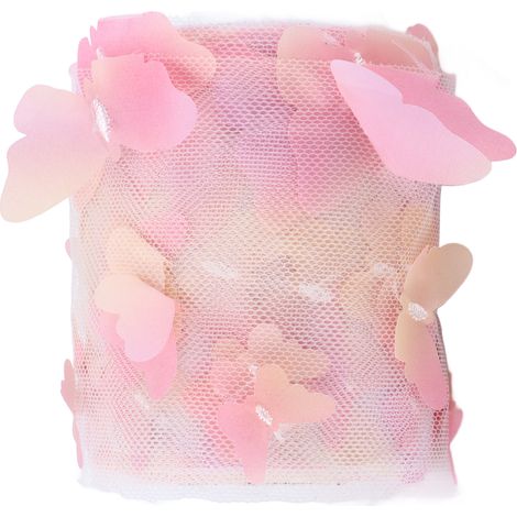 Rouleau de Tulle Coloré pour Accessoires Cheveux DIY et Décoration en Ruban Rouge (1/5)