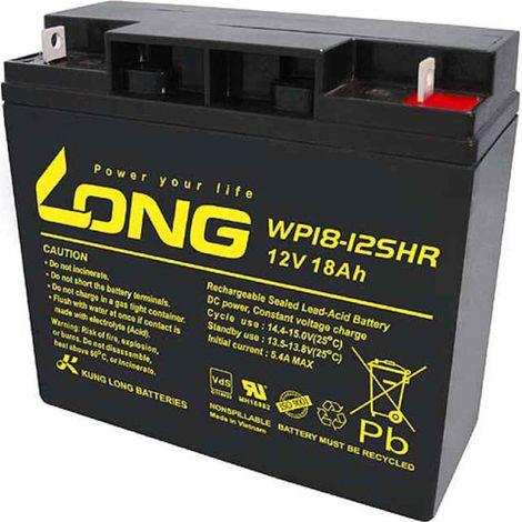 KUNG LONG Blei-Akkumulator WP18-12SHR, 12 V-/18 Ah (1/4)