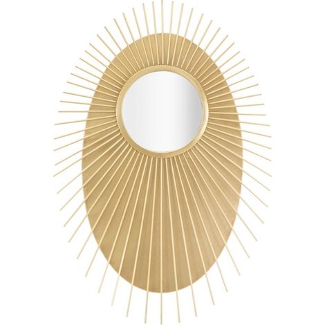 Specchio da parete in metallo, 75x8x110,5 cm – Eye Glam (1/5)