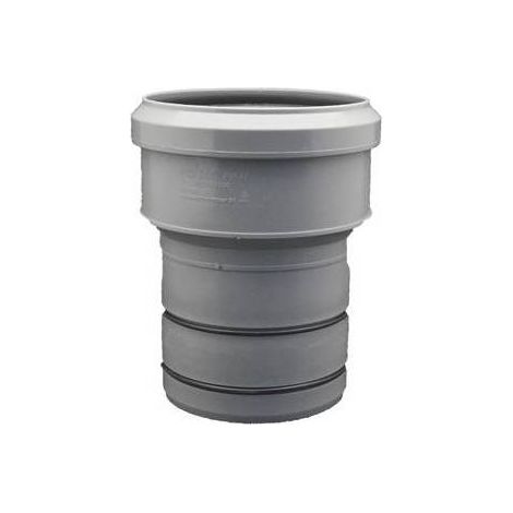 TRONCHETTO EN PP RACCORD EN PVC AVEC JOINT OR Dimensions : 110/100 L.90