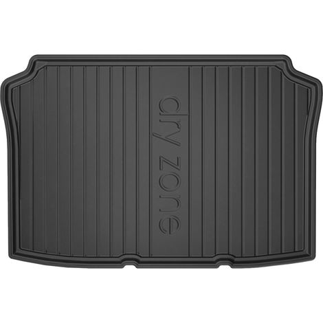 Tapis de coffre pour VW Polo IV 2001-2009 3Portes TPE Antidérapant Noir 1Pc (1/5)