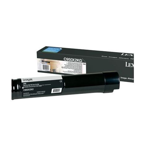 Lexmark Tonerkartusche C950, black, C950X2KG, 32000K (C950X2KG) (1/5)