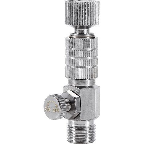 Raccord rapide pour tuyau d'aérographe, adaptateur 1/8" avec coupleur et connecteur mâle-femelle. (1/5)