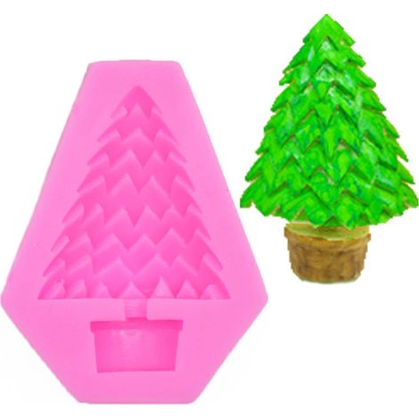 Moule en silicone de Noël pour gâteau, fondant et chocolat, moule décoratif multiple DIY, numéro 16 (1/3)
