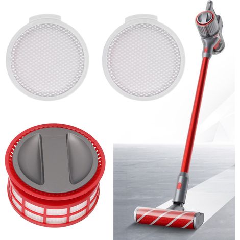 Accessori per aspirapolvere Roborock H7: Confezione di filtri di ricambio in ABS - 3 pezzi (78 g, neri) (1/4)