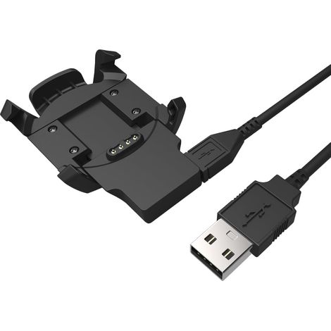 Ladegerät kompatibel mit Garmin Fenix 3, Fenix 3 Sapphire, Fenix 3 HR, Quatix 3, Tactix Bravo, D2 Bravo Smartwatch – 100 cm langes USB-Ladekabel – Zubehör für Fitness-Tracker (1/5)