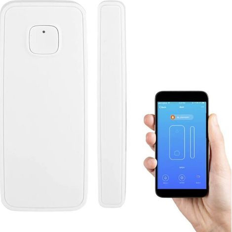Sistema di allarme intelligente per il controllo degli accessi, allarme domestico con sensore per porte e finestre. (1/4)
