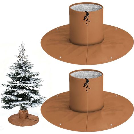 Lot 2 Voile Hivernage Plante Exterieur Sol, Housse d'hivernage pour Palmier, Voile d'hivernage Protection Racinaire pour Olivier (1/5)