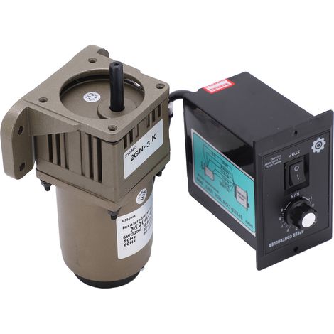 Wechselstrom 220V 6W Einphasen-Asynchron-Getriebemotor mit einstellbarer Drehzahl (3K) (1/5)