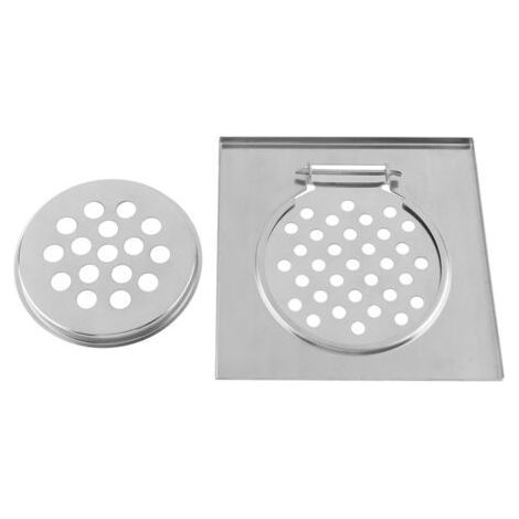 Siphon de sol de salle de bain en acier inoxydable - grille de douche linéaire longue (1/5)