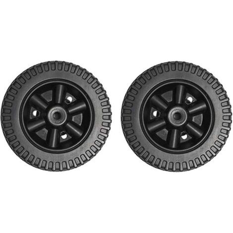 Pair Lot de 2 roues de barbecue de 15,2 cm - Pièces de rechange pour barbecues à gaz pour Charbroil - Roues de four - Roulettes de four - Noir (1/5)