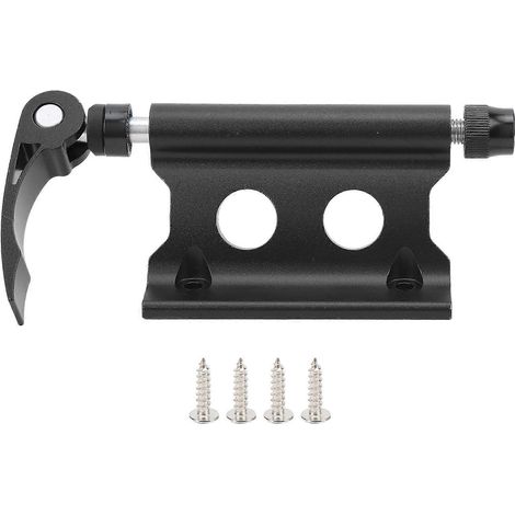 Support de fourche de vélo à fixation rapide, bloc de fixation pour fourche avant, porte-bagages, noir