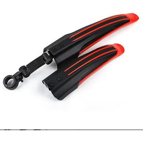 Ensemble de garde-boues universels réglables à couverture intégrale pour VTT, compatibles avec les roues de 20/22/24/26 pouces (1/5)