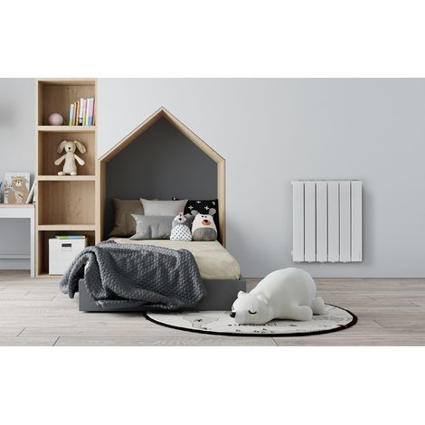 ATLANTIC - Radiateur chaleur douce Accessio digital 2 horizontal 1000W blanc - 524910 — vue 2