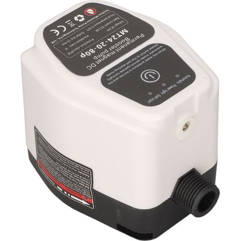 Pompe de surpression automatique pour douche, rehausse pression d'eau, mural, DC 100-240V, prise UE (1/5)