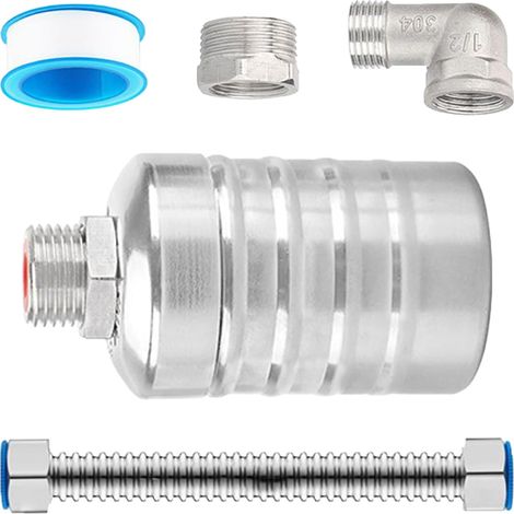 Valve Régulateur de Niveau d'Eau - Mini Vanille À Bille Automatique Systeme De Regulation De Fluides En Acier Inoxydable Pour Agriculture Abreuvoir Piscine (1/5)