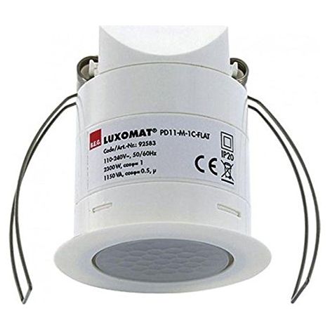 B.E.G. PD11-M-1C-FLAT detector de movimiento blanco