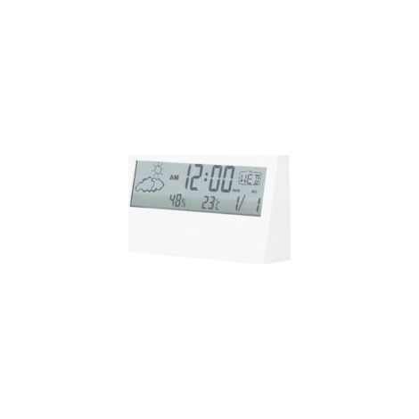 Sveglia elettronica multifunzione con indicazione di temperatura e umidità. (1/4)