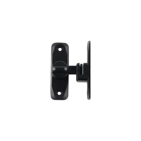 Cerradura de puerta, tope de puerta corredera, gancho de puerta giratorio de 90°, ventana-Crezuo