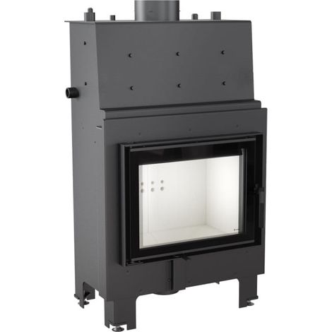 Wasserführender Kamineinsatz KRATKI MBM 12 kW Ø 180 mit Türfeder (1/5)