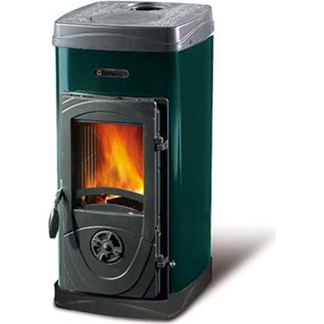 Nordica – Poêle à bois 5 kW – Volume de chauffe jusqu'à 143 m³ – Diamètre sortie fumée 120 mm – Rendement 80% – Classe énergétique A