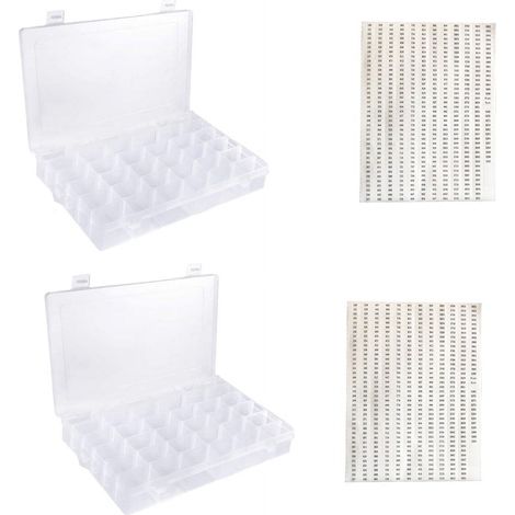 Lot de 2 sacs de rangement pour fils à broder, loisirs créatifs et articles de bricolage, avec séparateurs ajustables