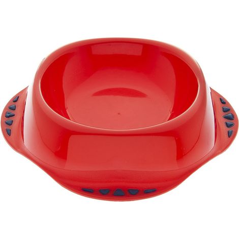 MAYA bol bas en plastique avec caoutchoucs antidérapants pour chiens et chats (1/3)