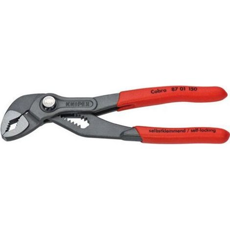 Pince multiprise - Cobra - Rouge - 150 mm - Outil universel de serrage