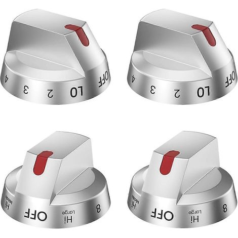 DG94-03500V/W, allume-cigares de rechange pour cuisinière électrique (lot de 4), couleur argent. (1/5)
