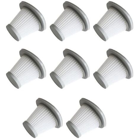 Lot de 8 filtres Hepa de rechange pour aspirateur à main sans fil Deerma Dx118c Dx128c (1/3)