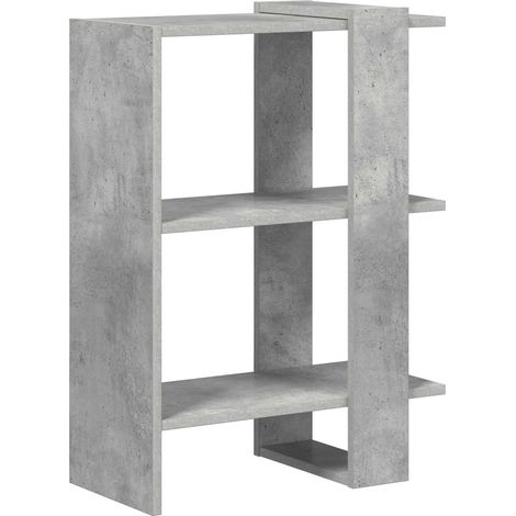 Libreria Grigio cemento 52 x 25 x 71,5 cm Legno multistrato vidaXL