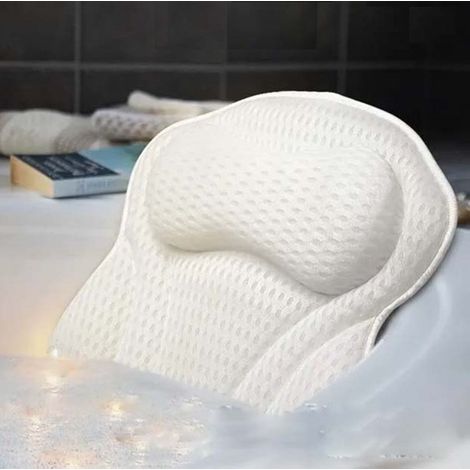ECOLAM Kopfkissen Mare Badewannenkissen Ergonomisches Nackenkissen Badekissen für Badewanne Kissen Kopfstütze (1/5)