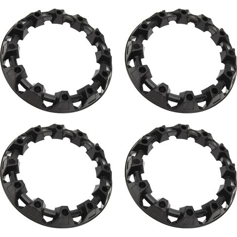 enjoliveurs de roue universels pour quad et karting 10 pouces (diamètre extérieur : env. 280 mm / 11 pouces, diamètre intérieur : env. 195 mm / 7,7 pouces) (1/5)