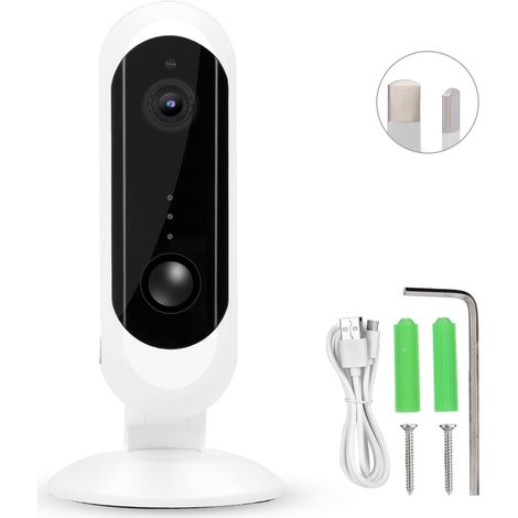 Caméra HD 1080P sans fil WIFI infrarouge, sécurité domestique 110-240V (prise AU), faible consommation (1/5)