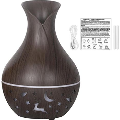 Diffuseur d'Huiles Essentielles pour l'Aromathérapie Ambiance Maison Petit Vase Décoration de Table et Ambiance de la Maison pour Chambre, Salon et Cuisine (1/5)