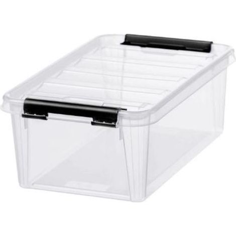 Contenitore di stoccaggio da 25 litri trasparente Smartstore Classic 5