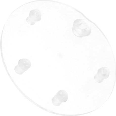 Joint de Clapet de Réservoir de Toilette en Plastique Tpe Blanc 3 Pouces 1 Pièce, Installation Facile, Effet Amortissant, pour Réservoir de Toilettes (1/5)