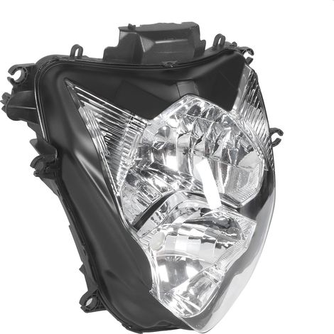 Optique de phare moto SUZUKI GSXR 600/750 K11 2011-2014, boîtier transparent, projecteur avant compatible, remplacement pièce d'éclairage (1/5)