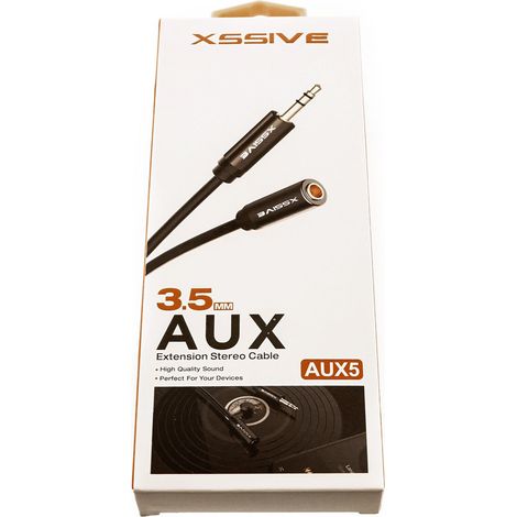 3,5-mm-AUX-Stereo-Verlängerungskabel (1/3)