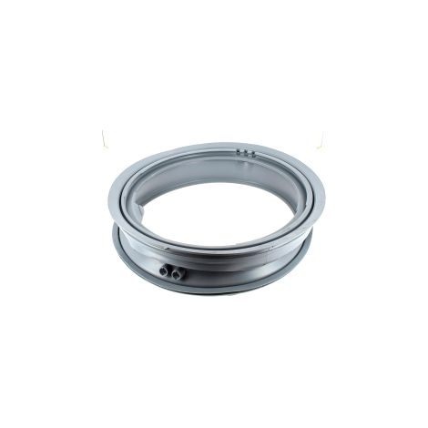 Giunto Hublot (polsino) con ritorno al foro di scarico aperto del serbatoio - 2 fori chiusi per lavatrice MDS41955002, MDS64212801 LG
