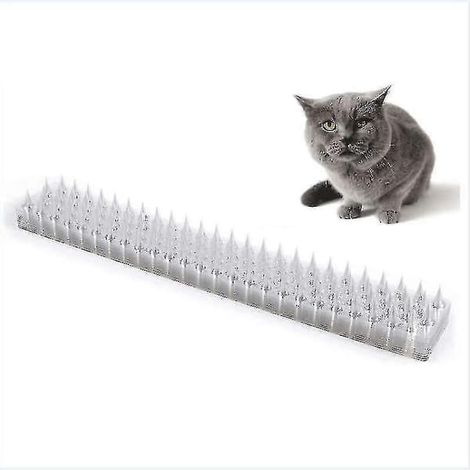 Clous de clôture anti-chats et anti-effraction pour murs et abris de jardin DJD -NBB5 pièces transparents (1/5)