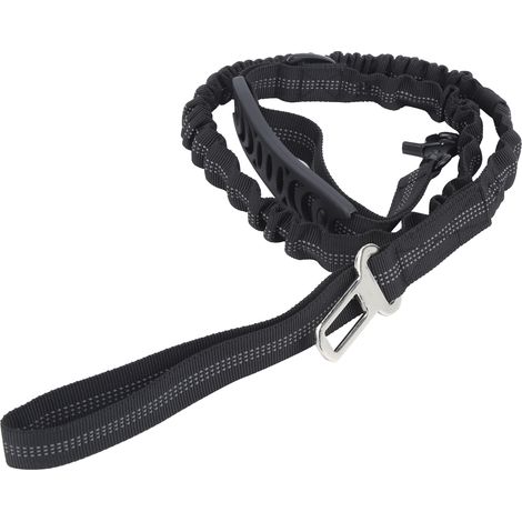 Laisse multifonctionnelle pour chien, résistante et durable, avec boucle de suspension en forme de D pour l'entraînement et le dressage. (1/5)