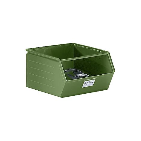 Sichtlagerkasten aus Stahlblech  LxBxH 544 x 460 x 300 mm  mit