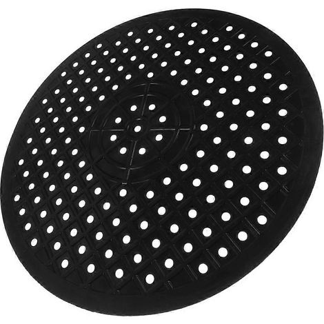 Tapis d'égouttage rond en caoutchouc pour évier, protège-évier et tapis de séchage. (1/5)