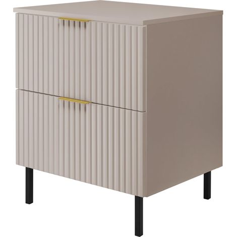 Mobile lavabo, Rovere Craft, 60 x 77 x 46 cm, maniglia argento, gambe nere + Piano (1/5)