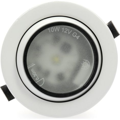 Spot Encastrable Orientable à Leds Blanc