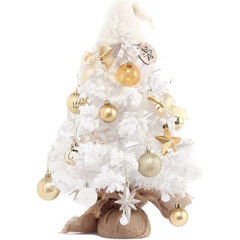 Árbol de Navidad, luces LED, diseño decorativo en miniatura, como se muestra. (1/2)