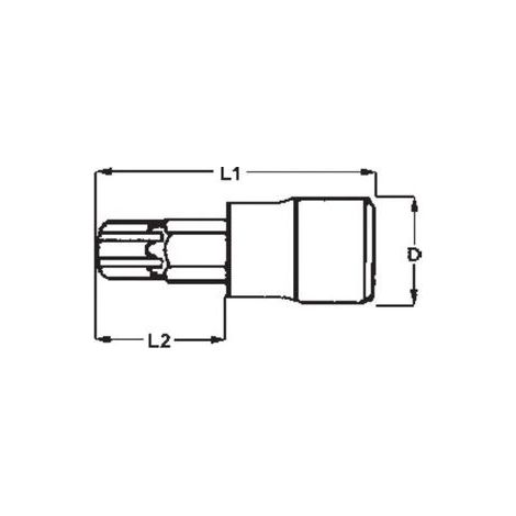 TX50 3/8 Sockel Tengtools M381250T-C (1/2)