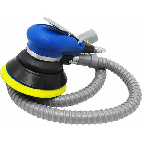 Meuleuse pneumatique Ponceuse à air sous vide ponceuse pneumatique autoaspirateur ponceuse orbitale à paume meuleuse polisseuse ponceuse outil 6 '', 6 pouces (1/5)